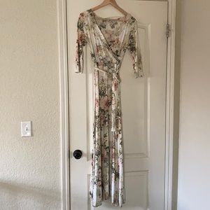 Pink Blush Maternity and Nursing Dress